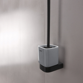 Nimco Nikau NKC 30094KN-90 Toaletná WC kefa čierna matná