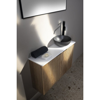 LATUS X umývadlová skrinka 39,4x50x22cm, dub cuneo