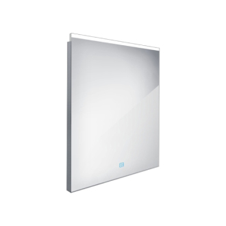 Nimco Séria 8000 ZP 8002V LED zrkadlo 600x700 s dotykovým senzorom rám hliníkový
