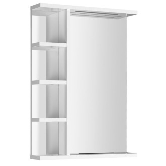 KORIN STRIP zrkadlo s LED osvetlením a policami 50x70x12cm KO355S
