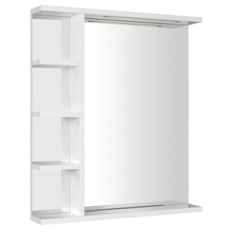 KORIN STRIP zrkadlo s LED osvetlením a policami 60x70x12cm KO370S