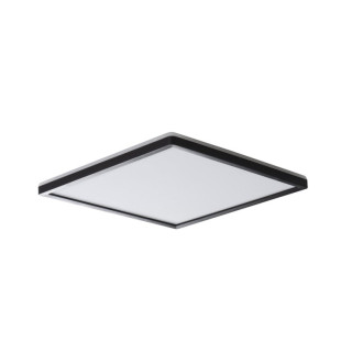 AZPO stropné LED svietidlo, 300x300mm, 17,5 W, IP54, čierna mat 59298