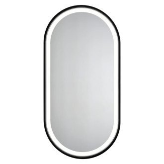 SAT zrkadlo oválne LED IP44 40x80 cm SATZOVLED4080CE