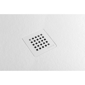 TRENECA vaničkový sifón, priemer 90mm, DN40, krytka biela mat 84999.10 53723