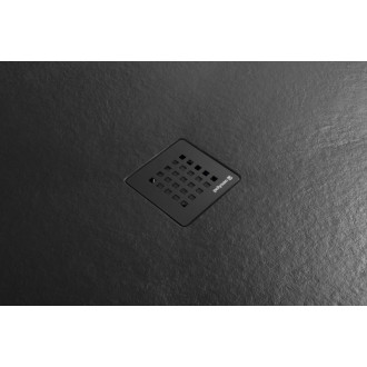 TRENECA vaničkový sifón, priemer 90mm, DN40, krytka čierna mat 84999.21 53725
