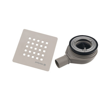 TRENECA vaničkový sifón, priemer 90mm, DN40, krytka béžová mat 84999.81 53727