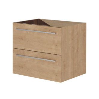 Bino, kúpeľňová skrinka 605x528x458 mm, spodná, dub Arlington, 2 zásuvky CN620S
