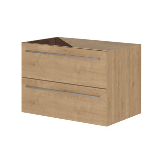 Bino, kúpeľňová skrinka 805x528x458 mm, spodná, dub Arlington, 2 zásuvky CN621S