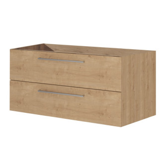 Bino, kúpeľňová skrinka 1205x528x458 mm, spodná, dub Arlington, 2 zásuvky CN623S