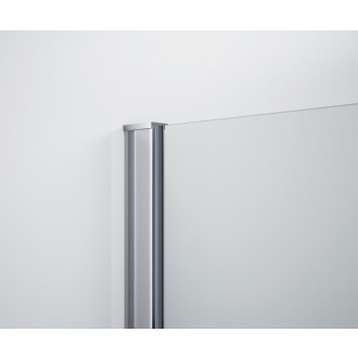 ESCA SHELF stenový profil s drážkou 2100mm, chróm 56220