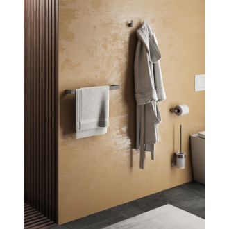PIRENEI držiak uterákov 350x66mm, gun metal PI213581 58191