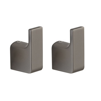 PIRENEI háčik, balenie 2ks, gun metal PI2781 58196