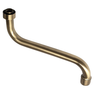 Univerzálne výtokové ramienko k batérii, 200 mm, typ-S, bronz 306620 57367