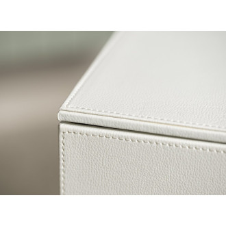 LUXURY kôš na bielizeň 30x61, 8x30cm, biela 103602 58970