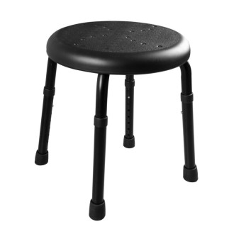 HANDICAP kúpeľňová stolička, priemer 45cm, čierna A170110 58958