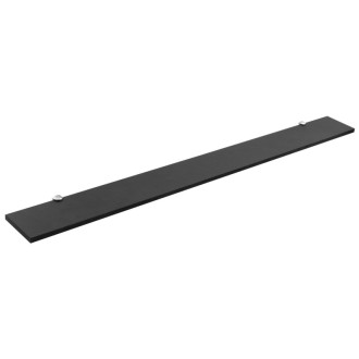 Polička s uchytením 100x10cm, kompozit, čierna mat ERU-K45-01 58292