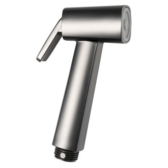 Bidetová spŕška hranatá, ABS/gun metal BS109GM 56393
