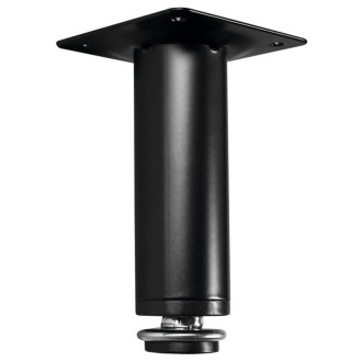 KERAMIA FRESH výškovo nastaviteľná nožička, výška 100-110mm, čierna mat 10077B 10077B 56127
