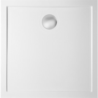 GALLET sprchová vanička z liateho mramoru, štvorec 80x80cm GQ8080 57422