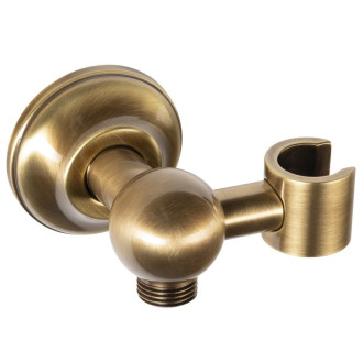 ANTEA držiak sprchy s vyústením, bronz 981R6 56441