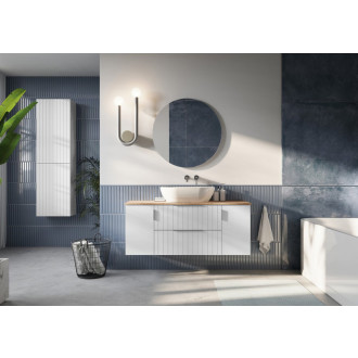 ESPACE skrinka 35x172x32cm, 2x dvierka, ľavá/pravá, biela mat strip ESC230-3131S 58304