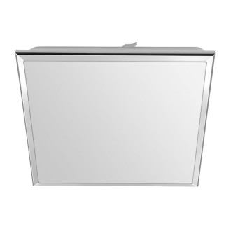 SILVER stropné LED svietidlo 28x28cm, 10W, 230V, 3000K/4000K/6500K, chróm AU478 59629