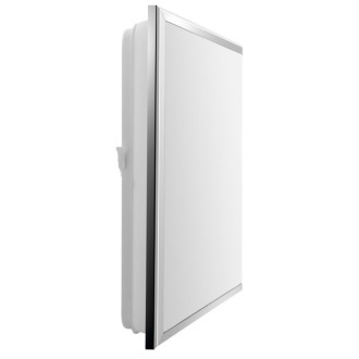 SILVER stropné LED svietidlo 28x28cm, 10W, 230V, 3000K/4000K/6500K, chróm AU478 59629