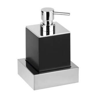 X-STEEL dávkovač mydla na postavenie 200ml, čierna XS104B 59329
