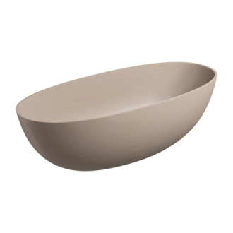 Omnires SHELL voľne stojaca vaňa M+, 175 x 78 cm, matný pieskový béžový odtieň SHELL175WWDB