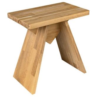 ASTYLE stolička 40x41x25cm, masív prírodný dub AS410 60469
