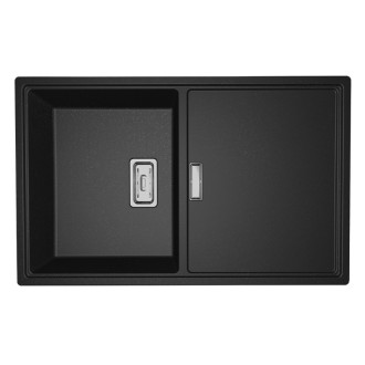 Laveo TONGA granitový Jednodrez s odkvapkávačom SPT_711Y