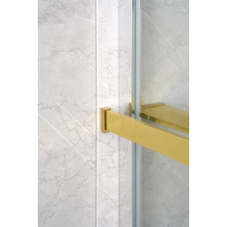 Polica na walk-in zástenu, 142cm, zlato mat EG1446 59099