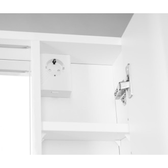 ZOJA/KERAMIA FRESH STRIP galerka s LED osvetlením, 70x60x14cm, biela 45025S 60019
