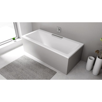 CASCATA obdĺžniková vaňa 185x85x45cm, kaskáda nerez 60680