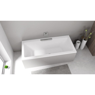 CASCATA obdĺžniková vaňa 185x85x45cm, kaskáda nerez 60680