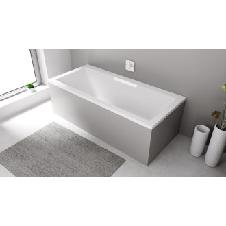 CASCATA obdĺžniková vaňa 185x85x45cm, kaskáda biela 60681