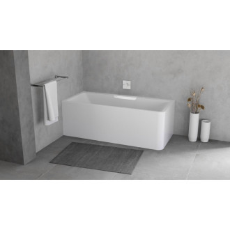 CASCATA L MONOLITH obdĺžniková vaňa 180x80x60cm, kaskáda biela 60684