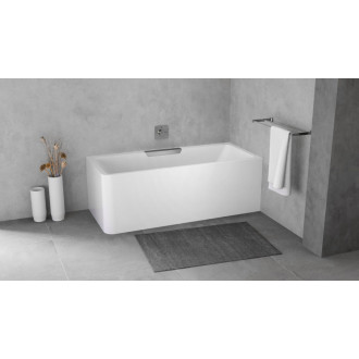 CASCATA R MONOLITH obdĺžniková vaňa 180x80x60cm, kaskáda nerez 60686
