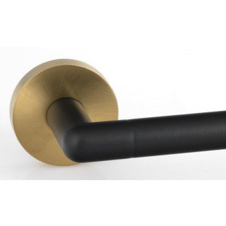 LARISSA držiak uterákov 300mm, čierna / zlato mat WS009BG 59056