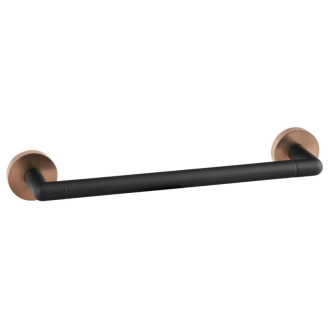 LARISSA držiak uterákov 300mm, čierna/meď mat WS009BC 59057