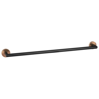 LARISSA držiak uterákov 600mm, čierna/meď mat WS010BC 59059