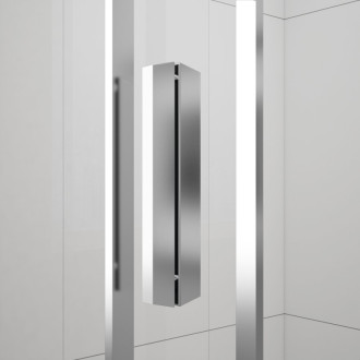 EASY polkruhová sprchová zástena 900x900mm, číre sklo 59167