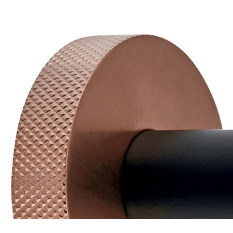 LARISSA trojitý držiak uterákov otočný 350mm, čierna/meď mat WS022BC 60581