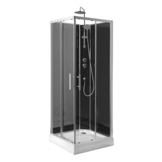 GRANVIK štvorcový sprchový box 800x800x2180mm, číre sklo 61184
