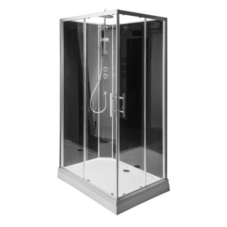 GRANVIK obdĺžnikový sprchový box 800x1200x2180mm, číre sklo 61185