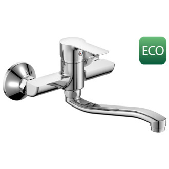 BARON ECO 6 l/min, nástenná batéria, chróm 60703