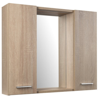 ZOJA/KERAMIA FRESH STRIP galerka s LED osvetlením, 70x60x14cm, dub platín 61034