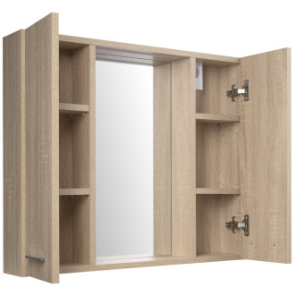 ZOJA/KERAMIA FRESH STRIP galerka s LED osvetlením, 70x60x14cm, dub platín 61034