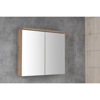 KAWA STRIP galerka s LED osvetlením 80x70x22cm, dub emporio WGL38S WGL38S 56031
