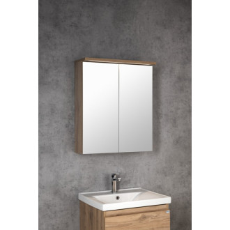 KAWA STRIP galerka s LED osvetlením 60x70x22cm, dub emporio WGL36S WGL36S 56032